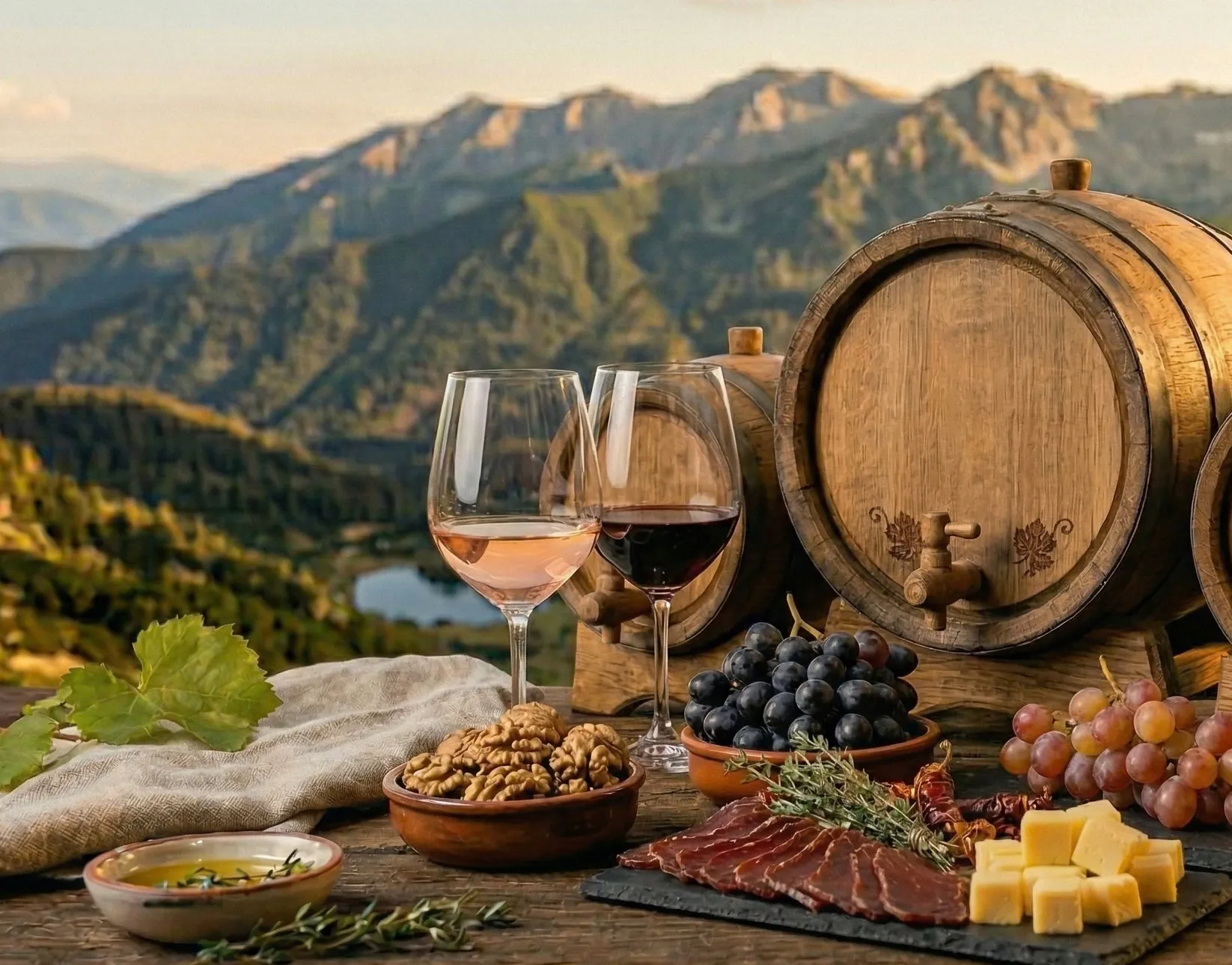 Начало специалните сортове вина